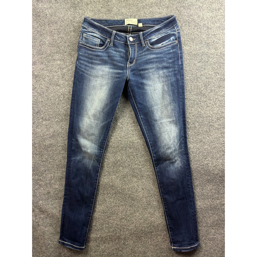 BKE Stella Skinny Jeans Womens 29R Dark Wash Stretch Denim Mid Rise